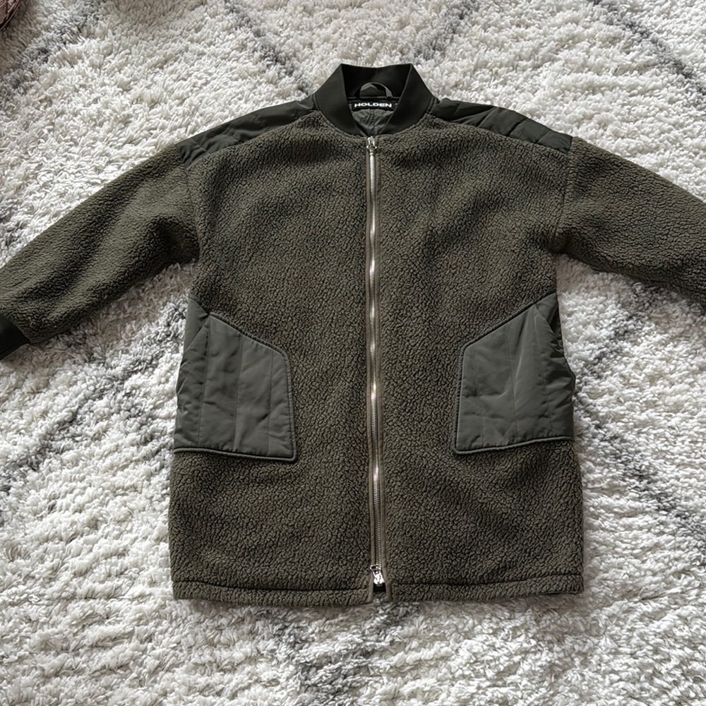 Men's Green Bomber Jacket